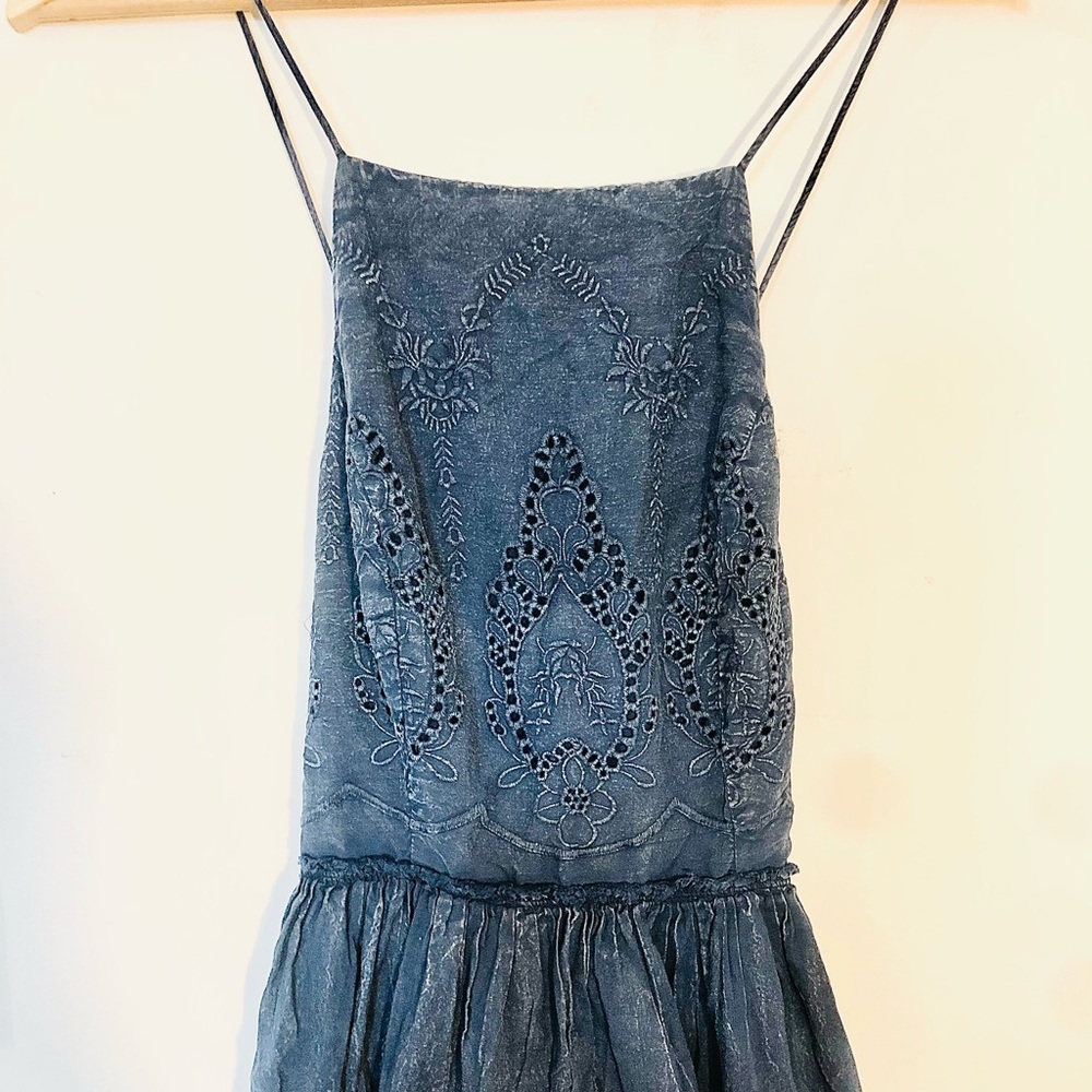 Lucky Brand - Open Back Boho Summer Dress - Size S